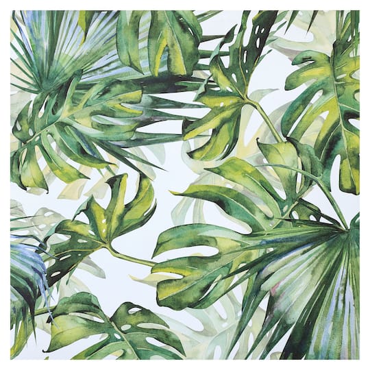 Tropical Leaves Cardstock Paper by Recollections&#x2122;, 12&#x22; x 12&#x22;